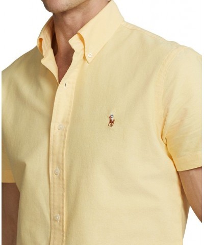 Men's Classic-Fit Cotton Oxford Shirt PD01 $51.25 Shirts