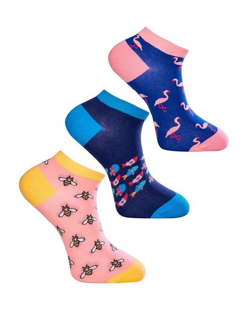 Mens Novelty Ankle Socks, Pack of 3 Multi $17.10 Socks