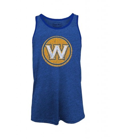 Men's Threads Draymond Green Royal Golden State Warriors Name and Number Tri-Blend Tank Top $20.21 T-Shirts