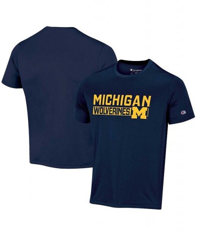 Men's Navy Michigan Wolverines Impact Knockout T-shirt $16.10 T-Shirts