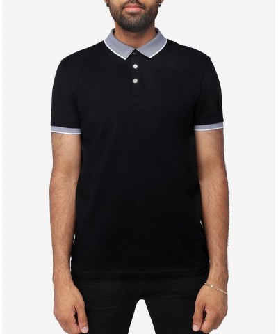 Men's Basic Comfort Tipped Polo Shirt PD01 $23.10 Polo Shirts