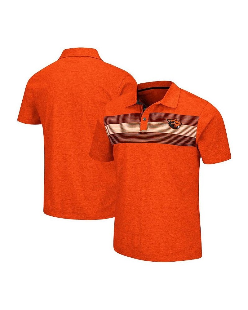 Men's Orange Oregon State Beavers Logan Polo Shirt $26.99 Polo Shirts