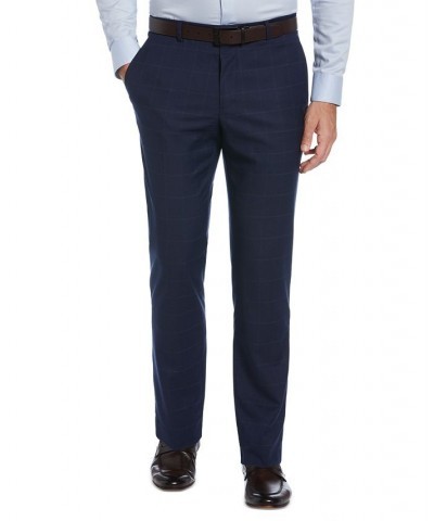 Perry Ellis Men's Slim-Fit Flat Front Dress Pants PD01 $25.91 Pants