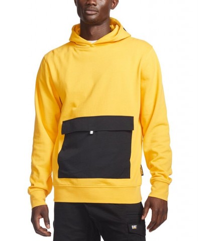 MEN'S UTILITY HOOD BANNER P/O SWEATSHIRT Yellow $23.14 Sweatshirt