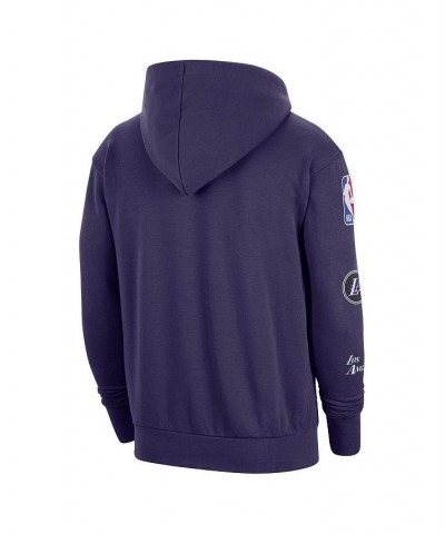 Men's Purple Los Angeles Lakers 2022/23 City Edition Courtside Heavyweight Fleece Pullover Hoodie $38.88 Sweatshirt