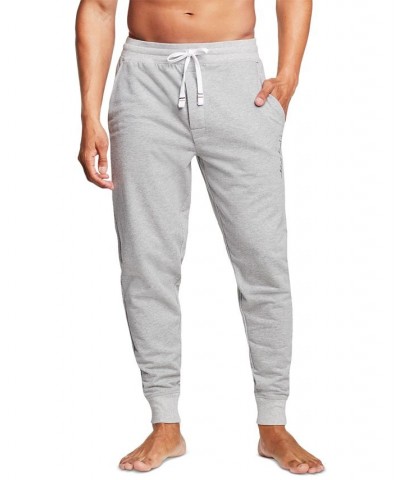 Tommy Hilfiger Men's Modern Essentials Brushed Back Fleece Lounge Jogger Pants Gray $24.11 Pants