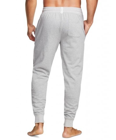 Tommy Hilfiger Men's Modern Essentials Brushed Back Fleece Lounge Jogger Pants Gray $24.11 Pants