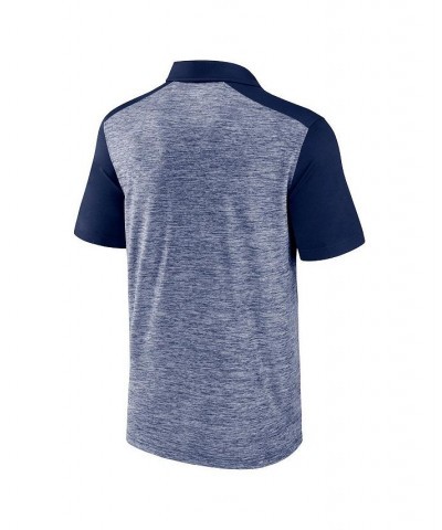 Men's Branded Navy Detroit Tigers Iconic Omni Brushed Space-Dye Polo Shirt $28.80 Polo Shirts