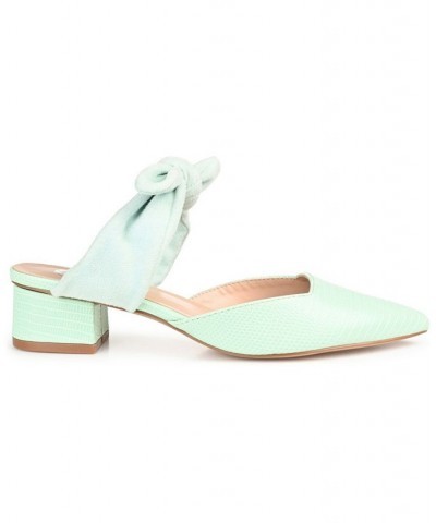 Women's Melora Mules Blue $49.39 Shoes