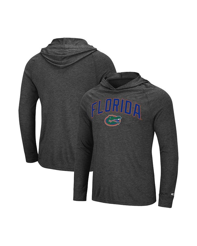 Men's Heathered Charcoal Florida Gators Big and Tall Wingman Raglan Long Sleeve Hoodie T-shirt $34.44 T-Shirts