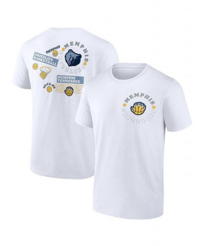 Men's Branded White Memphis Grizzlies Street Collective T-shirt $23.51 T-Shirts