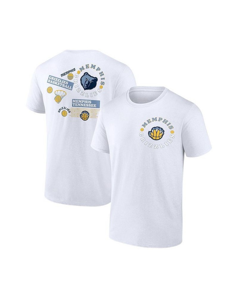 Men's Branded White Memphis Grizzlies Street Collective T-shirt $23.51 T-Shirts