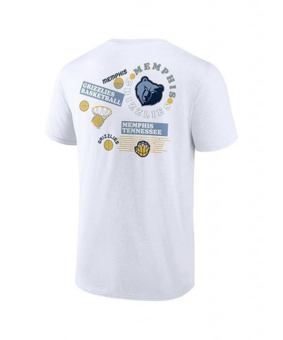 Men's Branded White Memphis Grizzlies Street Collective T-shirt $23.51 T-Shirts