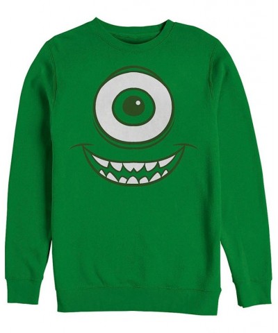 Disney Pixar Men's Monsters Inc. Mike Wazowski Eye Costume, Crewneck Fleece Green $24.20 Sweatshirt