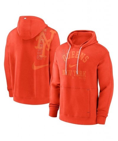 Men's Orange New York Mets Statement Ball Game Pullover Hoodie $46.20 Sweatshirt