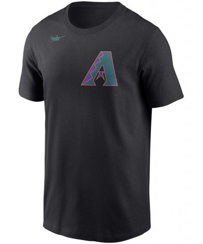 Men's Randy Johnson Black Arizona Diamondbacks Cooperstown Collection Name and Number T-shirt $27.49 T-Shirts