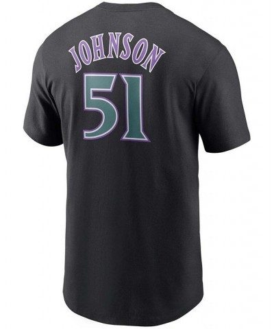 Men's Randy Johnson Black Arizona Diamondbacks Cooperstown Collection Name and Number T-shirt $27.49 T-Shirts