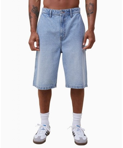 Men's Carpenter Denim Shorts PD03 $32.99 Shorts