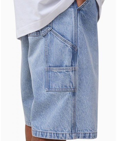 Men's Carpenter Denim Shorts PD03 $32.99 Shorts