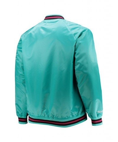 Men's Teal Big and Tall 1996 NBA All-Star Game Hardwood Classics Satin Full-Snap Jacket $37.95 Jackets