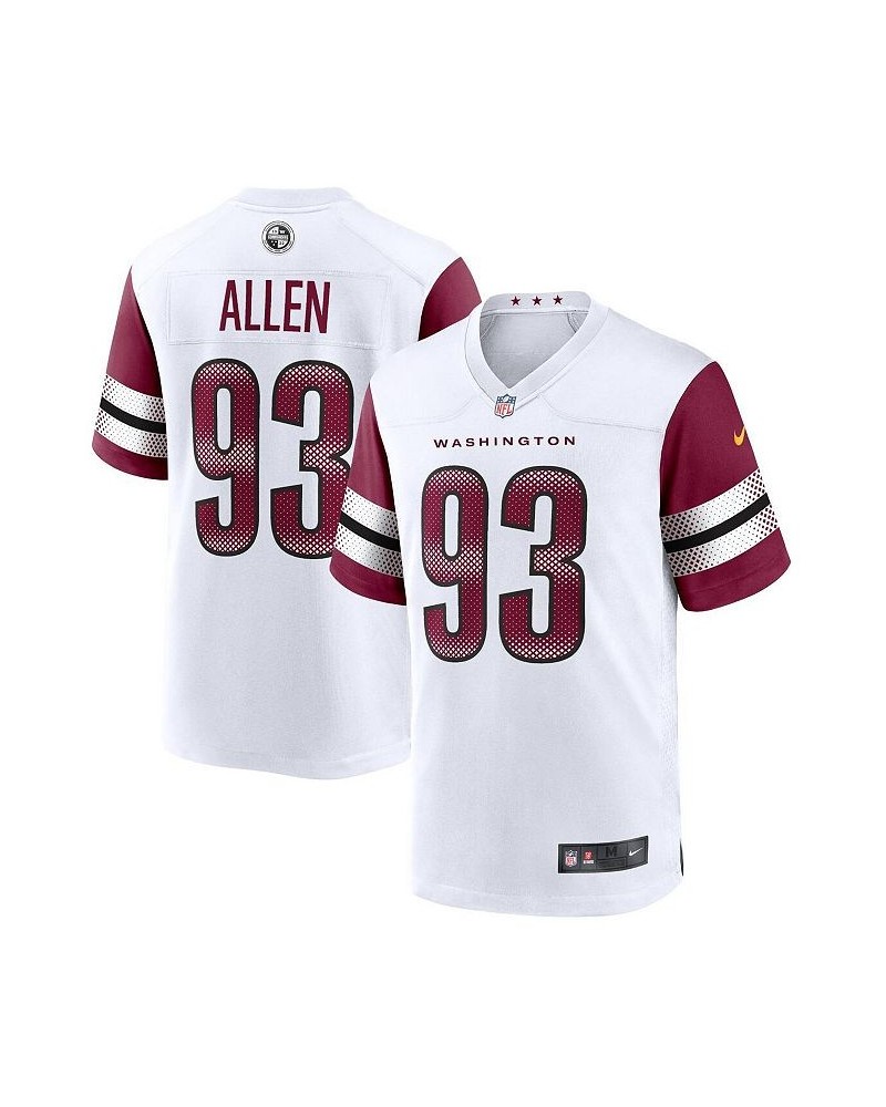 Men's Jonathan Allen White Washington Commanders Game Jersey $52.43 Jersey