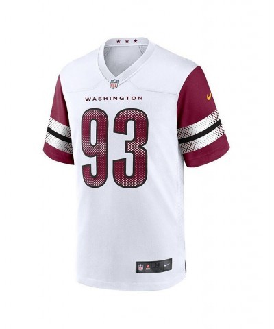 Men's Jonathan Allen White Washington Commanders Game Jersey $52.43 Jersey