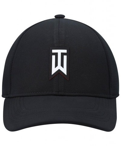 Men's Black Tiger Woods Legacy91 Performance Flex Hat $21.50 Hats