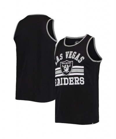 Men's Black Las Vegas Raiders Edge Super Rival Tank Top $21.59 T-Shirts