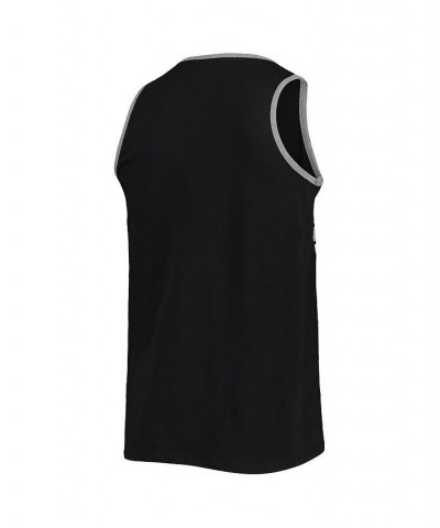 Men's Black Las Vegas Raiders Edge Super Rival Tank Top $21.59 T-Shirts