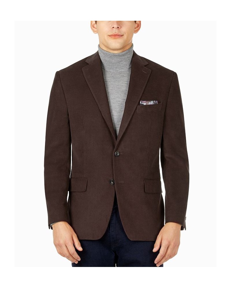 Men's Modern-Fit Corduroy Blazer PD04 $57.60 Blazers