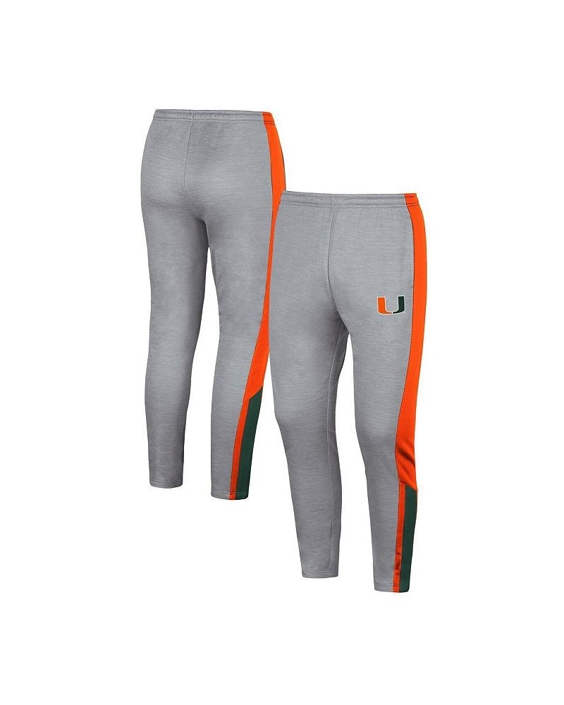 Men's Gray Miami Hurricanes Up Top Pants $23.10 Pants