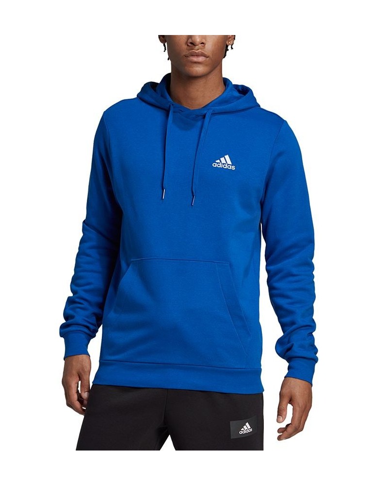 Men's Feel Cozy Essentials Fleece Pullover Hoodie Royal $24.75 Sweatshirt