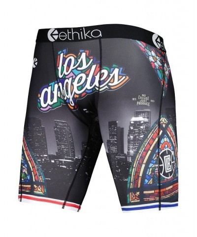 Men's Black LA Clippers City Edition Boxer Briefs $18.19 Underwear