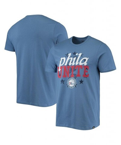 Men's Royal Philadelphia 76ers Hometown Regional Phila Unite T-shirt $19.35 T-Shirts