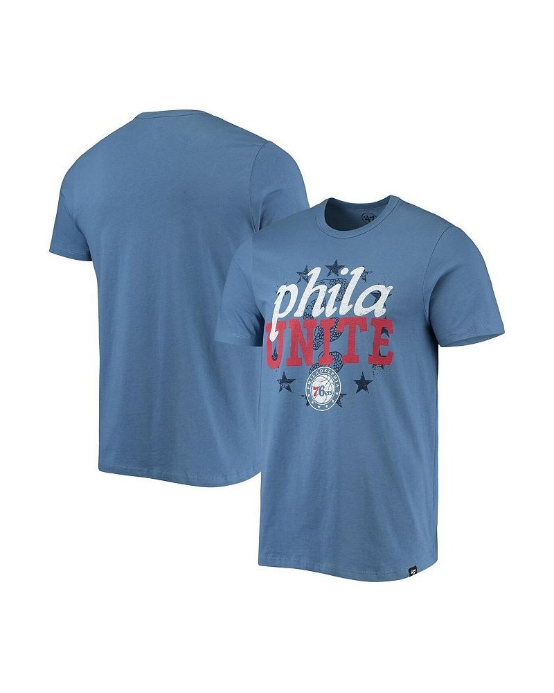 Men's Royal Philadelphia 76ers Hometown Regional Phila Unite T-shirt $19.35 T-Shirts