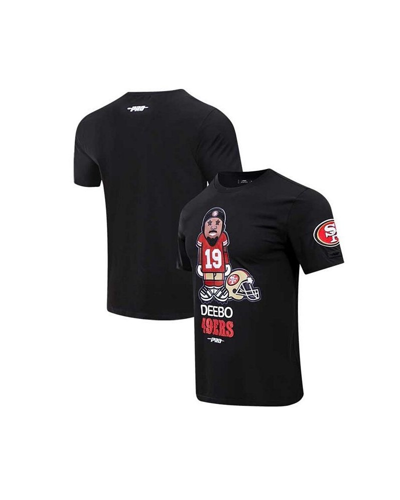 Men's Deebo Samuel Black San Francisco 49ers Player Avatar Graphic T-shirt $29.40 T-Shirts