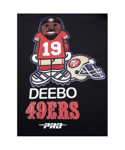 Men's Deebo Samuel Black San Francisco 49ers Player Avatar Graphic T-shirt $29.40 T-Shirts