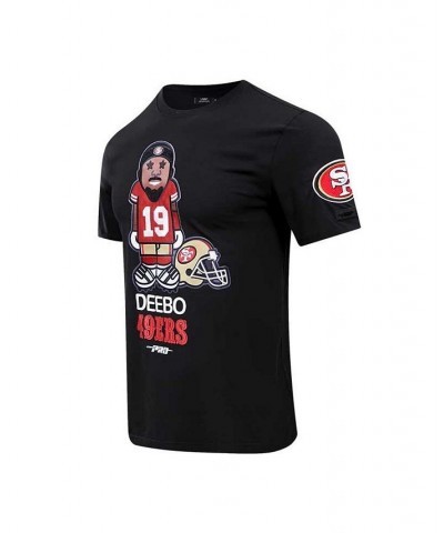 Men's Deebo Samuel Black San Francisco 49ers Player Avatar Graphic T-shirt $29.40 T-Shirts