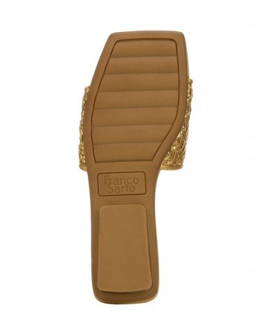 Caven Slide Sandals Gold $39.95 Shoes