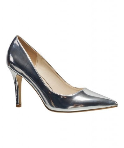 Women's Gayle Pointed Pumps Silver $49.98 Shoes