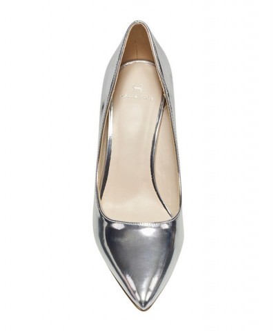 Women's Gayle Pointed Pumps Silver $49.98 Shoes