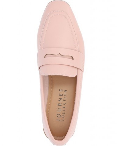Women's Myeesha Loafers Pink $43.19 Shoes