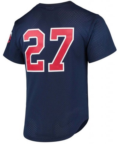 Men's David Ortiz Navy Minnesota Twins 2002 Cooperstown Collection Mesh Batting Practice Jersey $41.00 Jersey