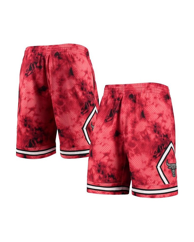 Men's Red Chicago Bulls Hardwood Classics 1997 Galaxy Swingman Shorts $51.60 Shorts