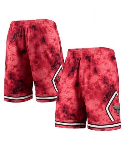 Men's Red Chicago Bulls Hardwood Classics 1997 Galaxy Swingman Shorts $51.60 Shorts