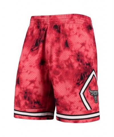 Men's Red Chicago Bulls Hardwood Classics 1997 Galaxy Swingman Shorts $51.60 Shorts