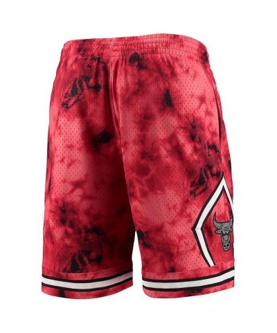 Men's Red Chicago Bulls Hardwood Classics 1997 Galaxy Swingman Shorts $51.60 Shorts