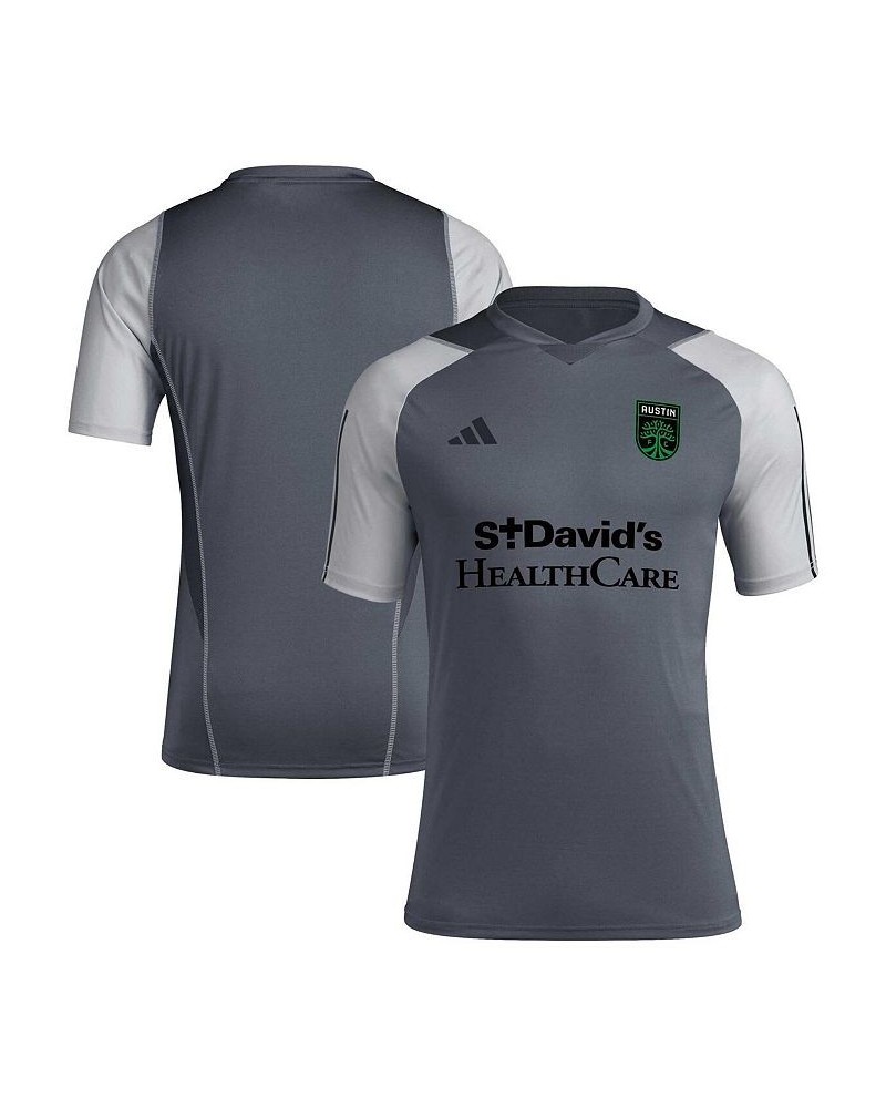 Men's Gray Austin FC 2023 On-Field Training Jersey $30.55 Jersey