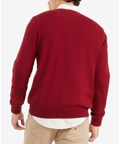 Men's Signature Solid V-Neck Sweater PD05 $29.90 Sweaters