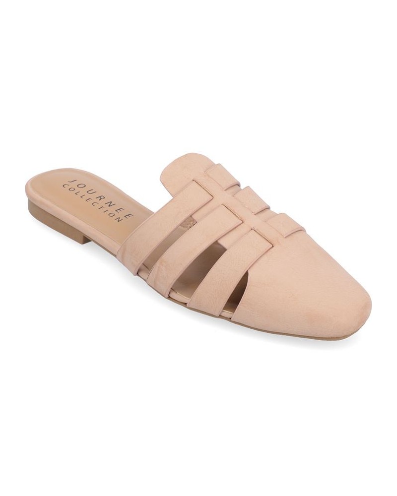 Women's Jazybell Caged Flats PD04 $43.34 Shoes